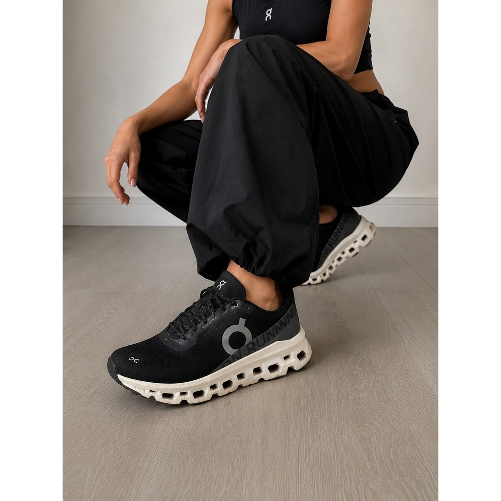 On Cloud go Running Shoes Womens Black Magnet Sneackers Gym 3WE10111197 Size 7.5